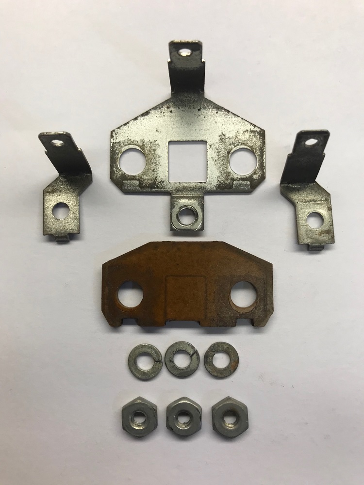 1969 Camaro Fuel Gauge Terminal Set, Used