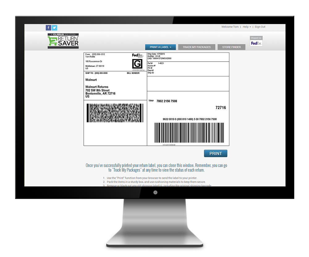 How to Manage Customer Returns with FedEx PartnerShip