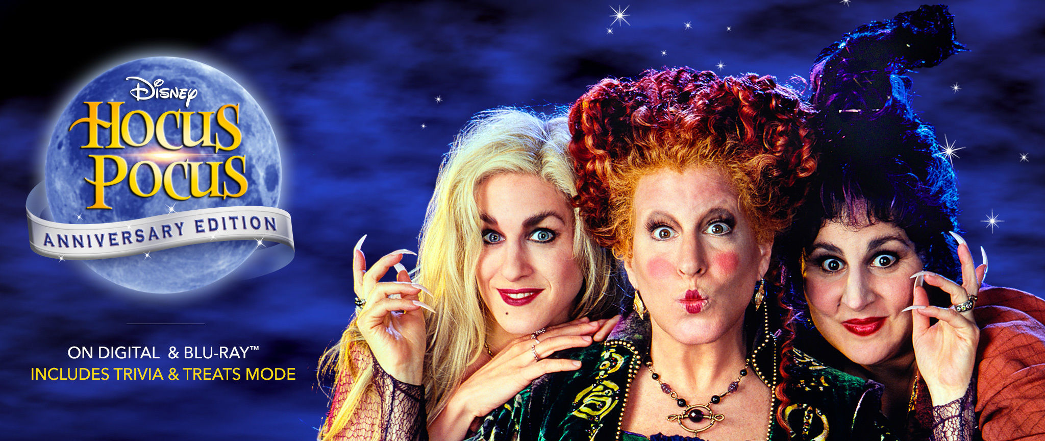 The 25th Anniversary Edition of Hocus Pocus available on Digital