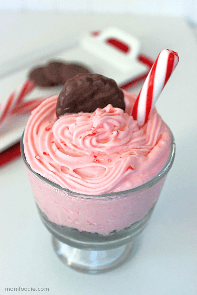 Peppermint Cheesecake Mousse Parfait Mom Foodie