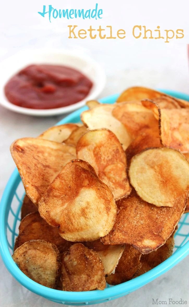 How to Make Kettle Chips Mom Foodie