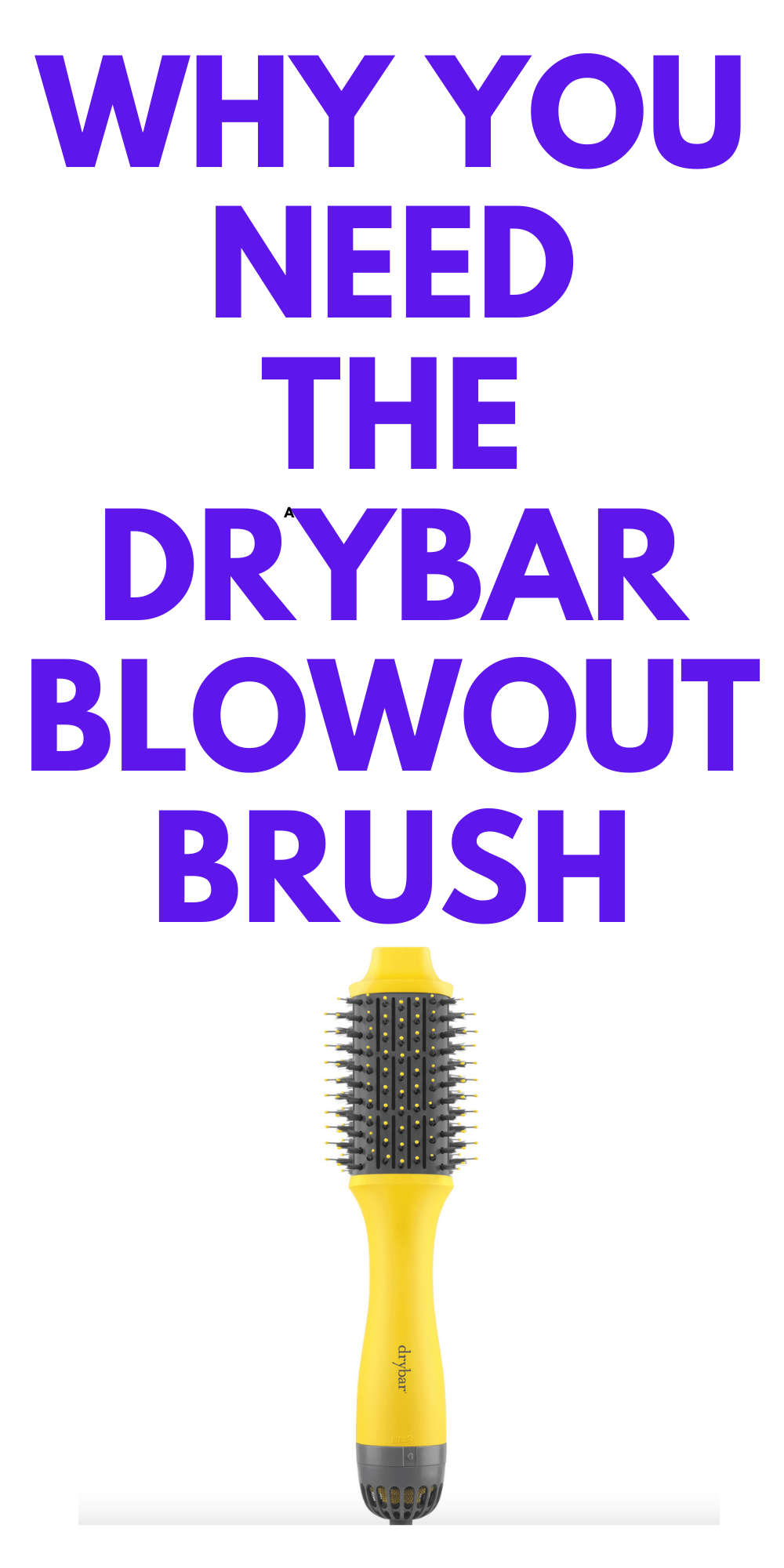 DryBar Blow Dryer Brush Double Shot REVIEW Stylish Life for Moms