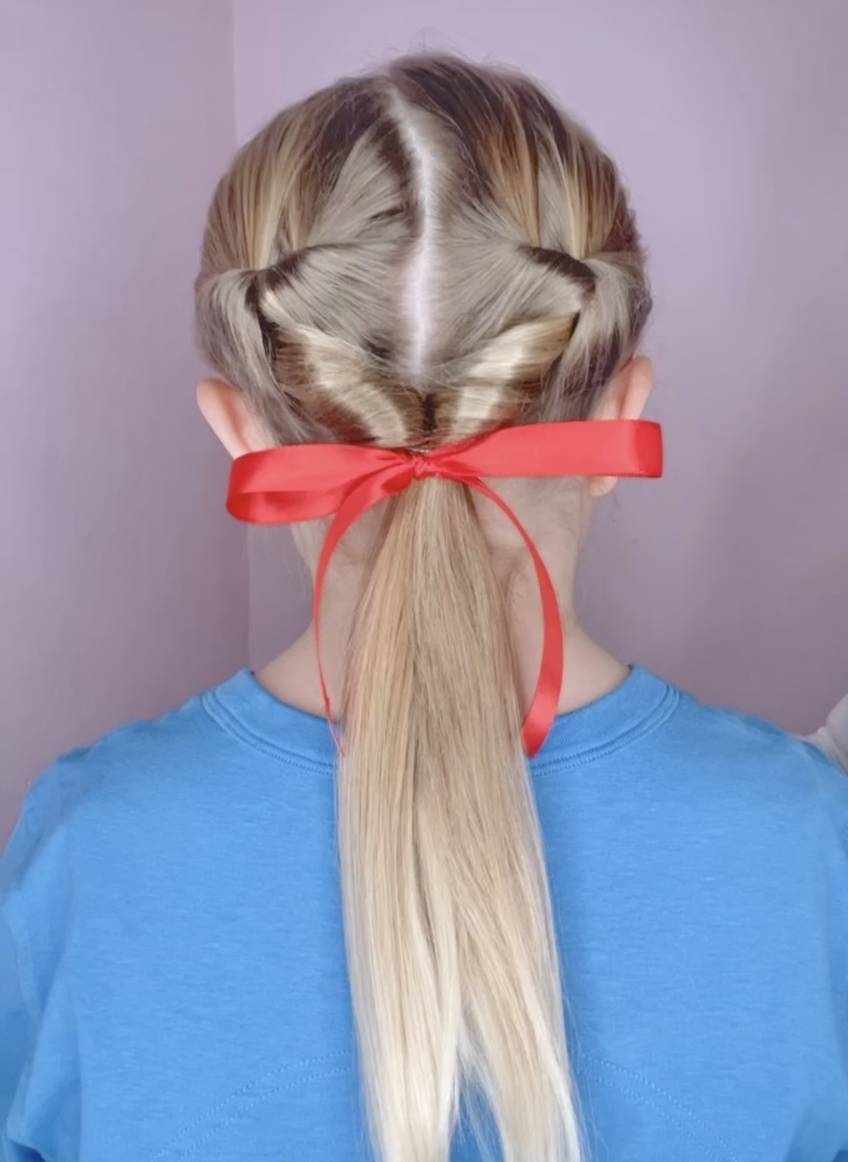 Cute Holiday Hairstyle for Long Hair Stylish Life for Moms
