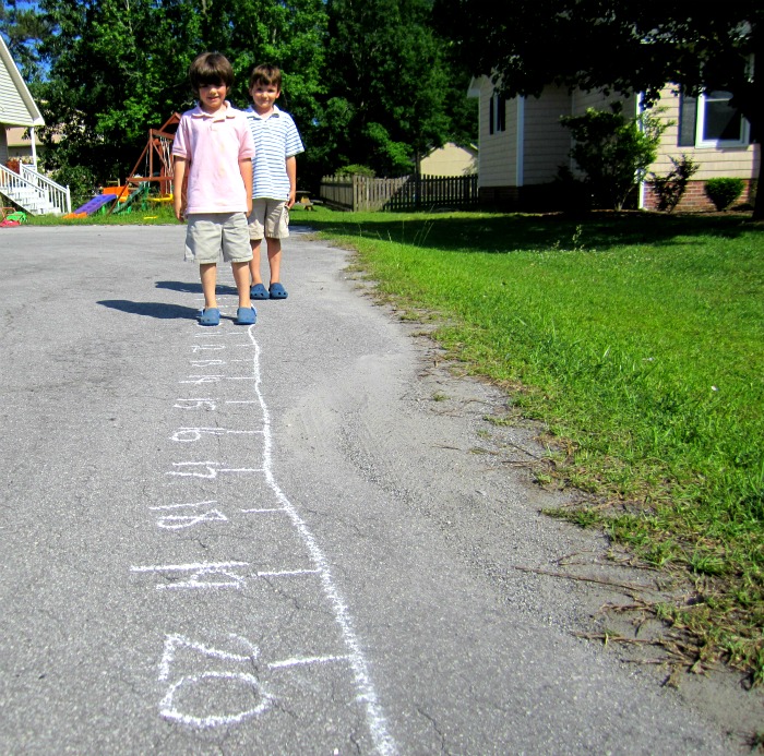 If You Give a Teacher a Blog... Take Learning Outside Sidewalk Chalk