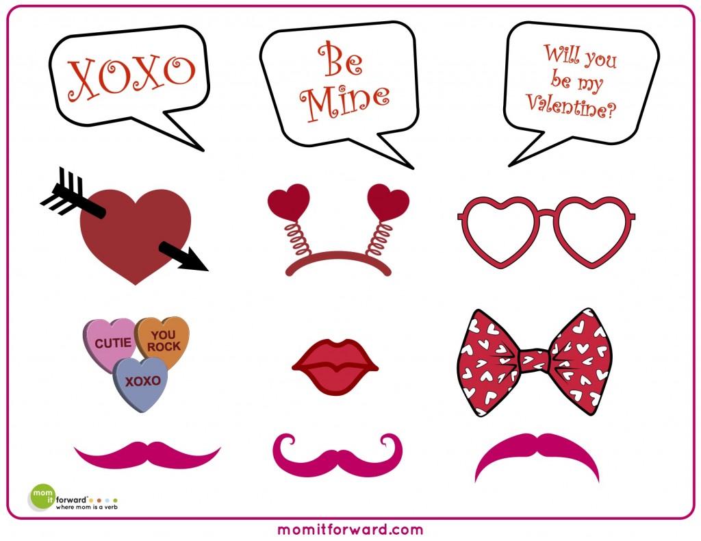 Parties How to Make Valentine's Day Photo Props