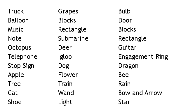 Word List - Mom it ForwardMom it Forward