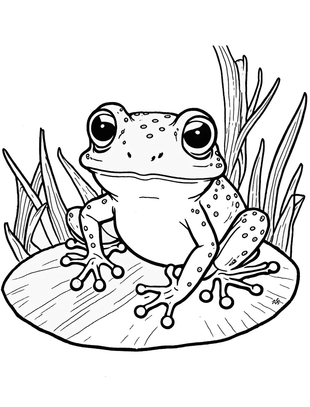 20+ Frog And Toad Coloring Pages EoghannMylah