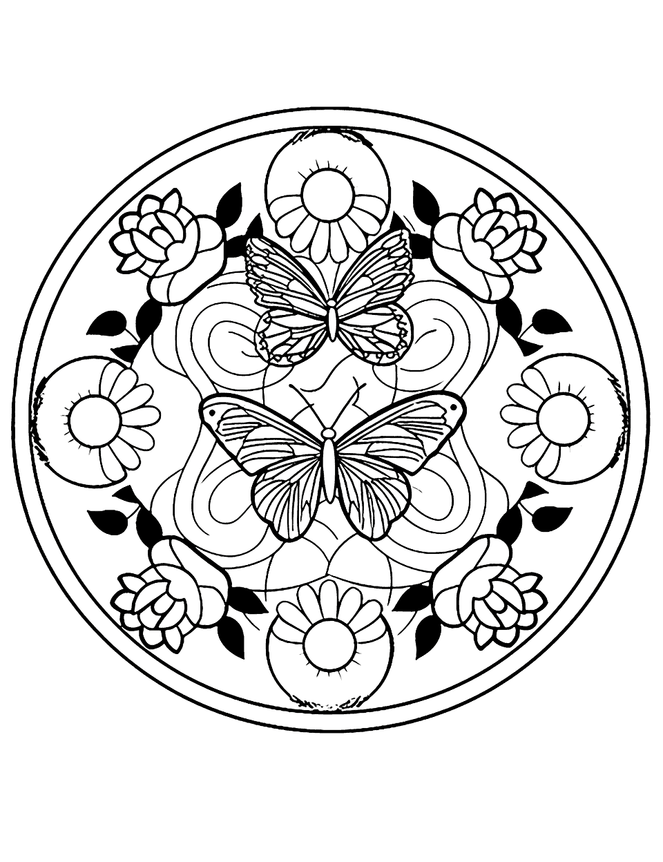 50 Mandala Coloring Pages Free Cute Sheets