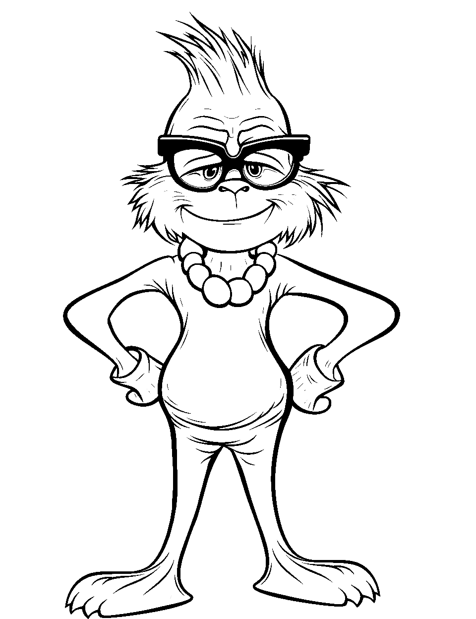 Cindy Lou Who Coloring Pages