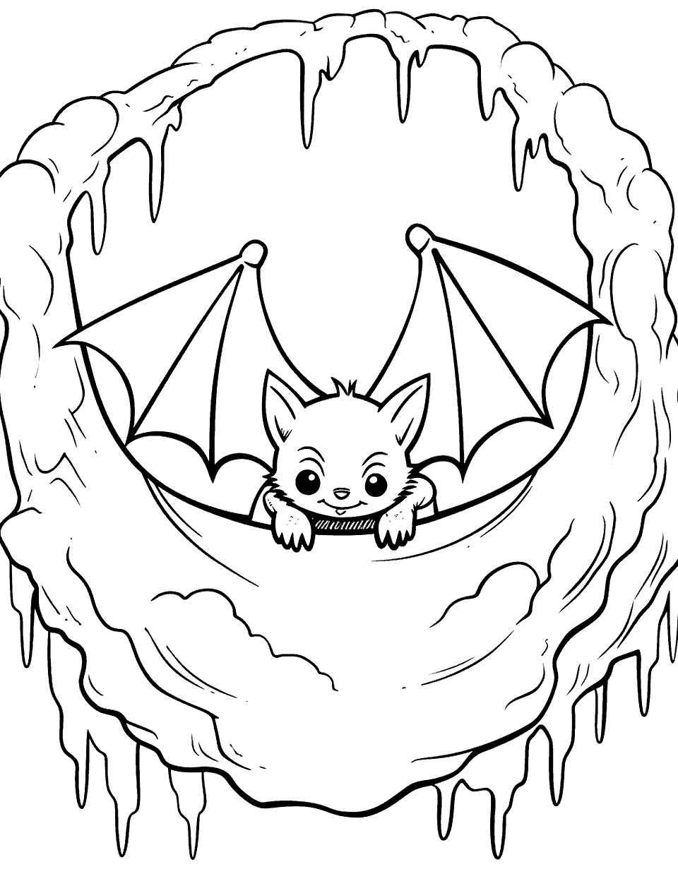 25 Bat Coloring Pages Free Sheets for Kids