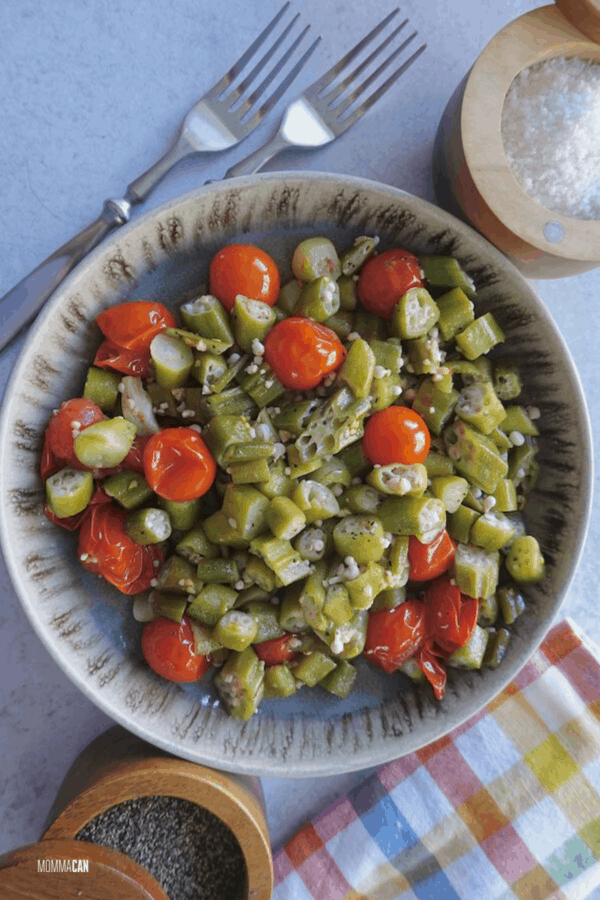 Simple Okra and Tomatoes Recipe