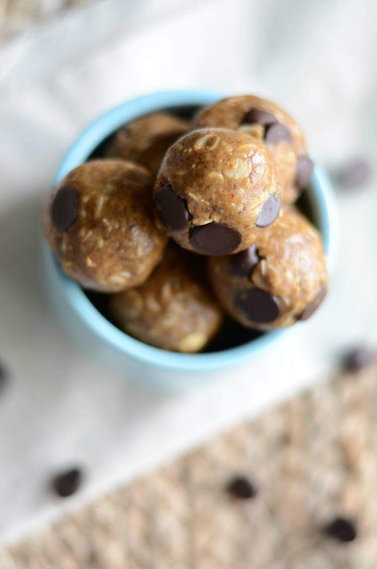 Nobake lactation energy bites mom makes dinner