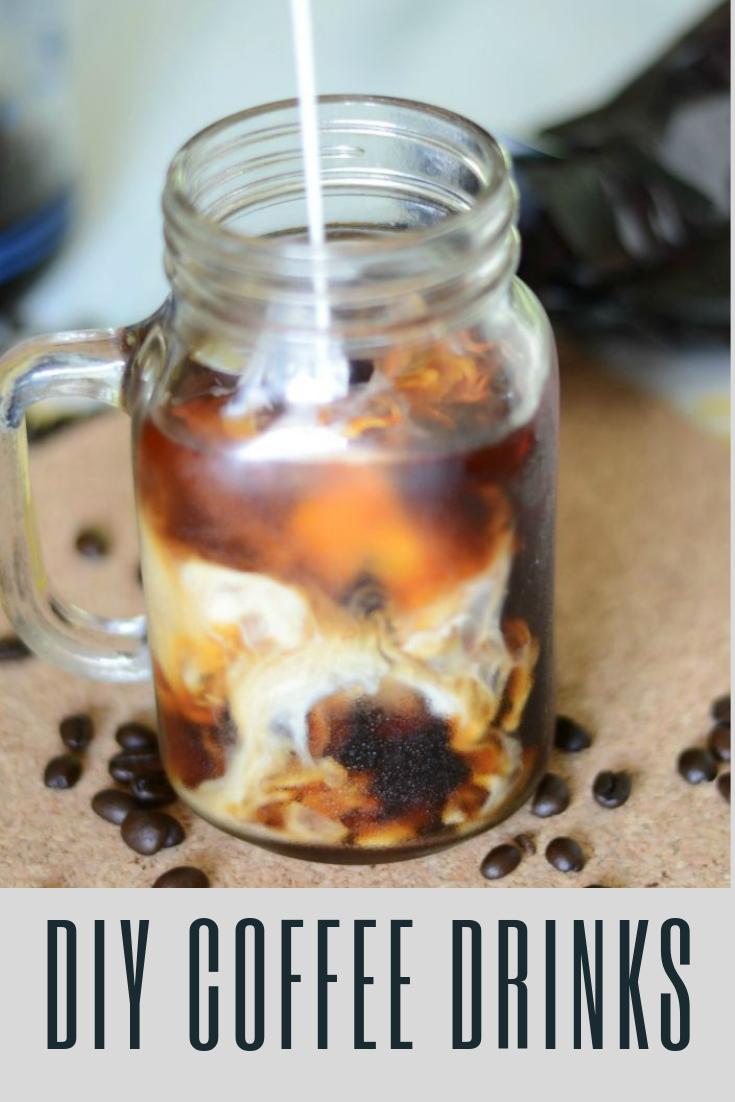 DIY Coffee Drinks mom makes dinner