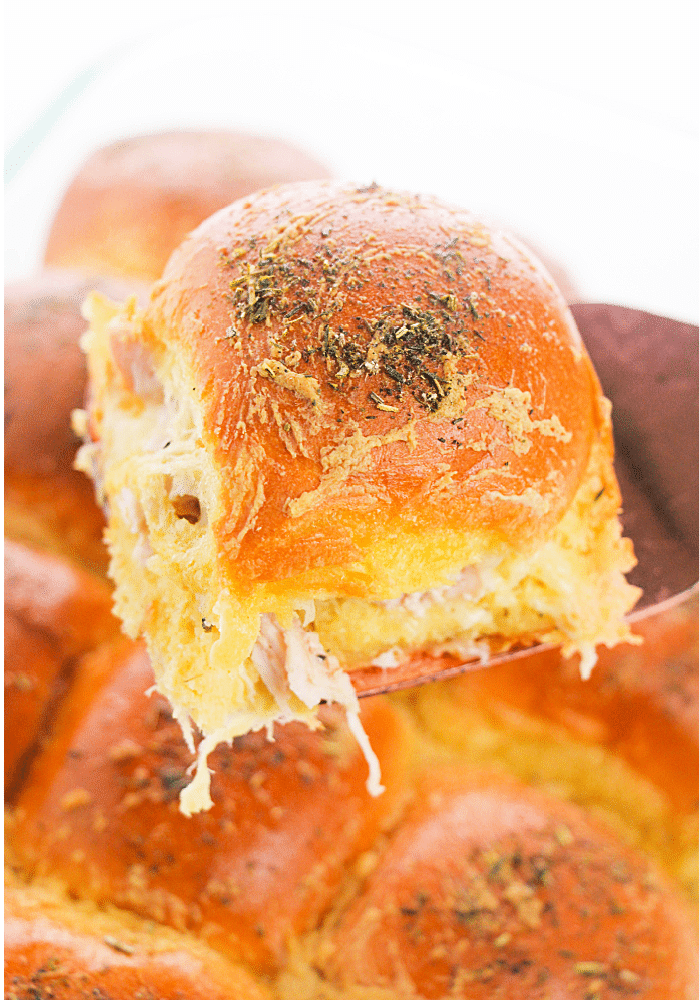 Leftover Turkey Sliders mom makes dinner