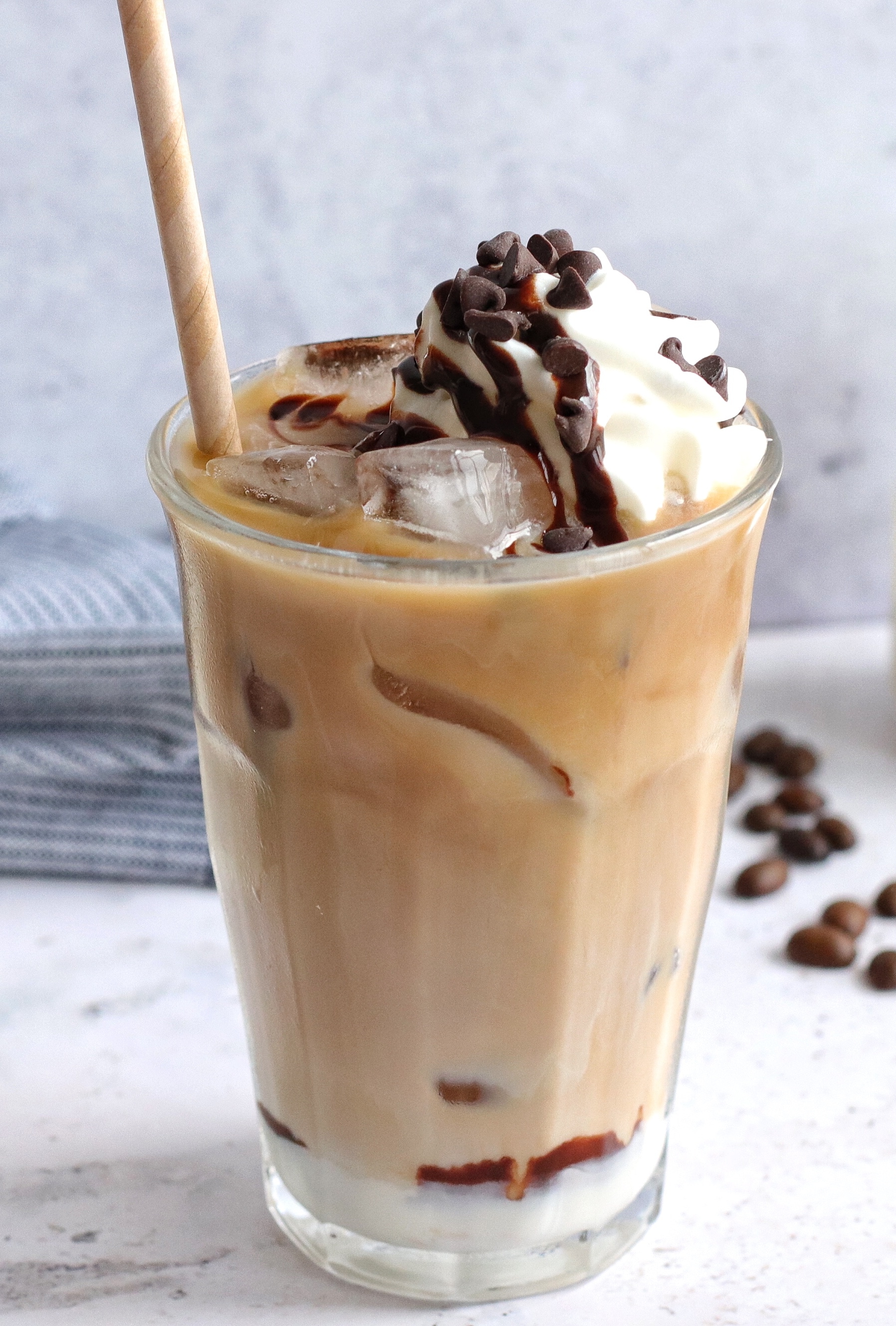 Iced S'mores Coffee Recipe mom makes dinner