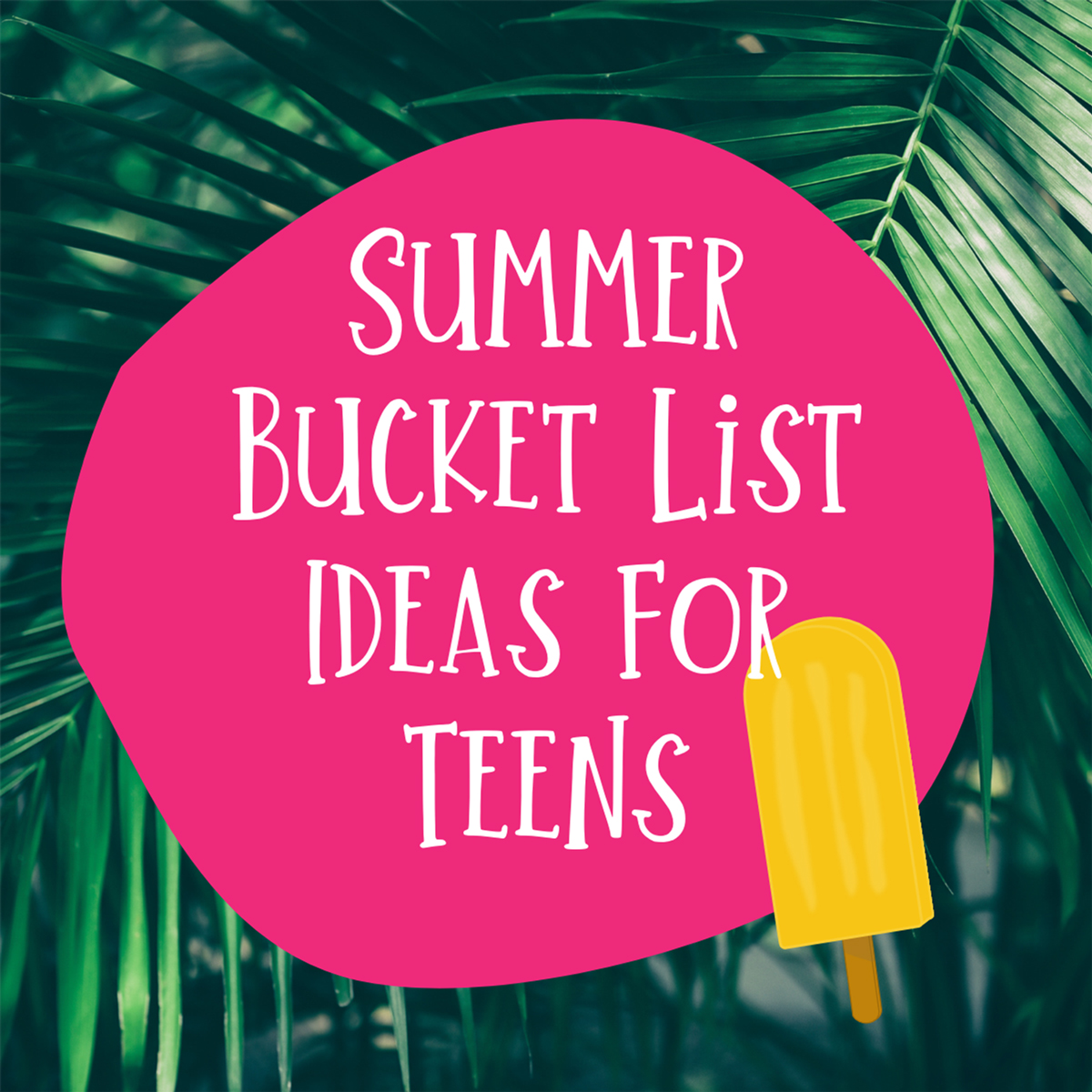 Summer Bucket List Ideas for Teens {FREE Printable PDF} momma teen