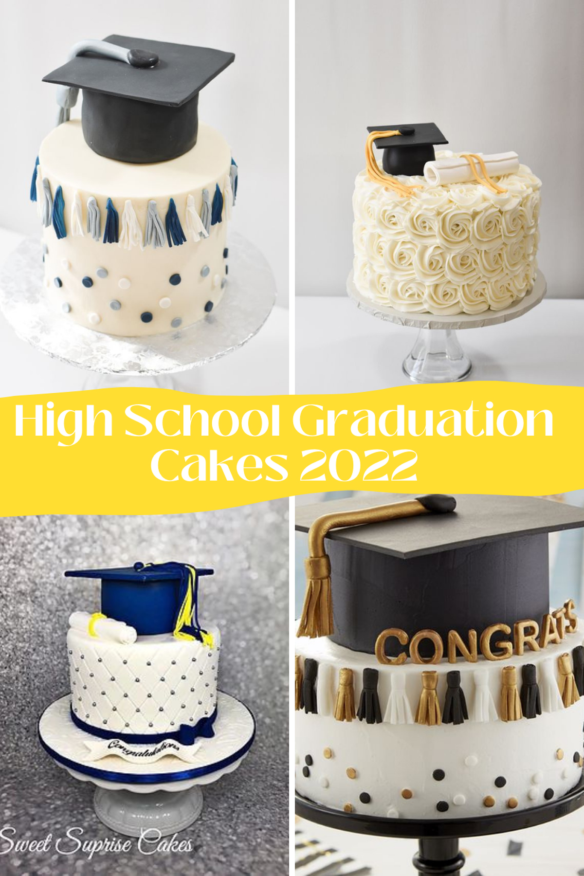 51 Simple + Cool Graduation Cakes for This Year momma teen