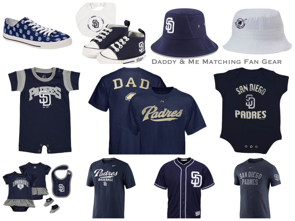 Daddy & Me Matching Fathers Day Sports Fan Gear