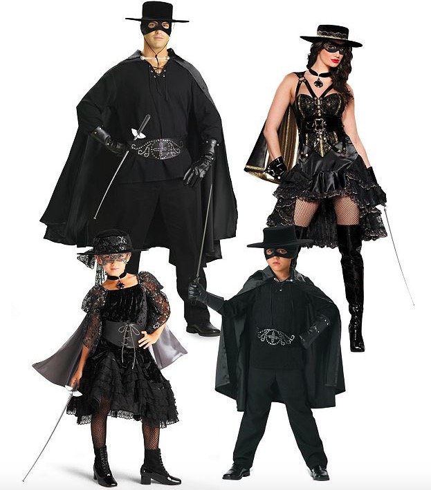 Deluxe Matching Family Halloween Costumes