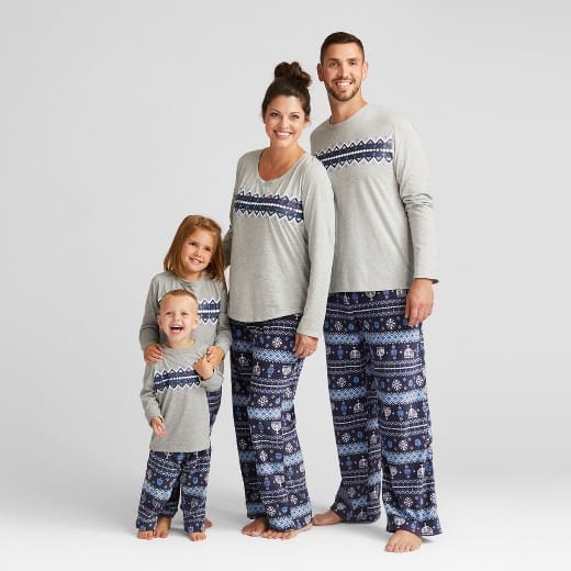 Matching Family Hanukkah Pajamas Holiday Sleepwear