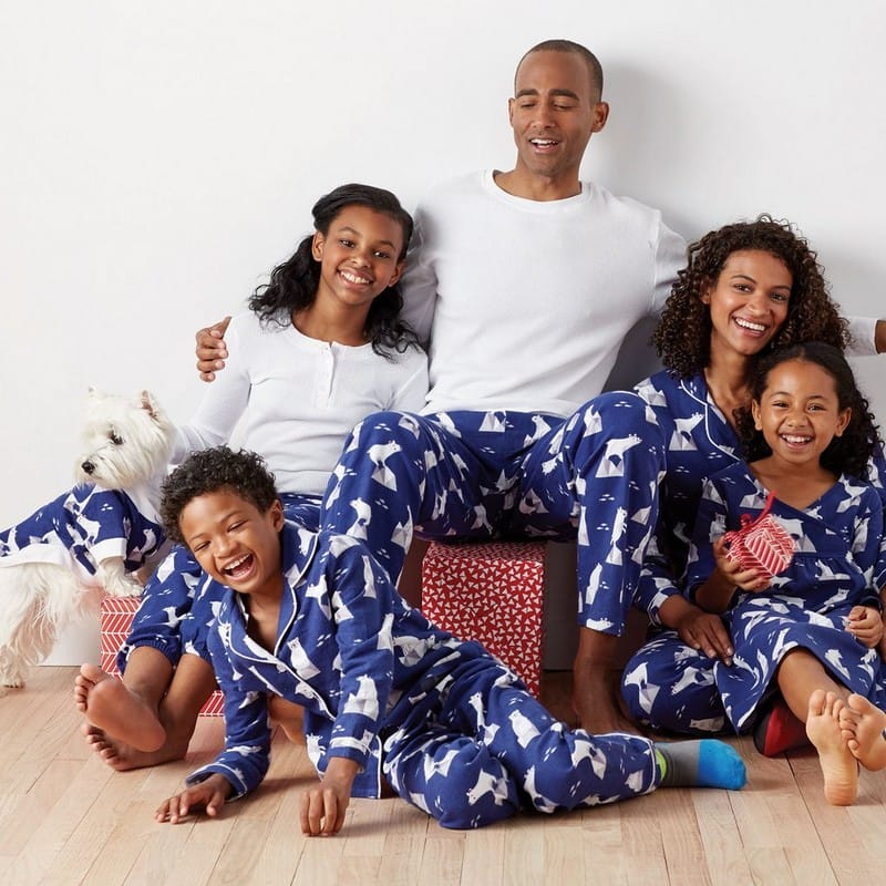 Matching Family Hanukkah Pajamas Holiday Sleepwear