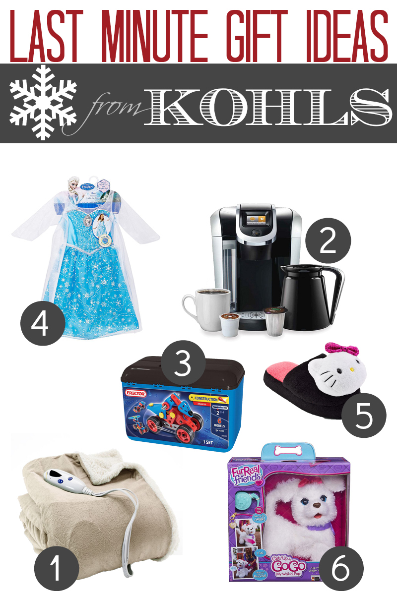 Last Minute Gift Ideas from KOHLS Open 24/7!!