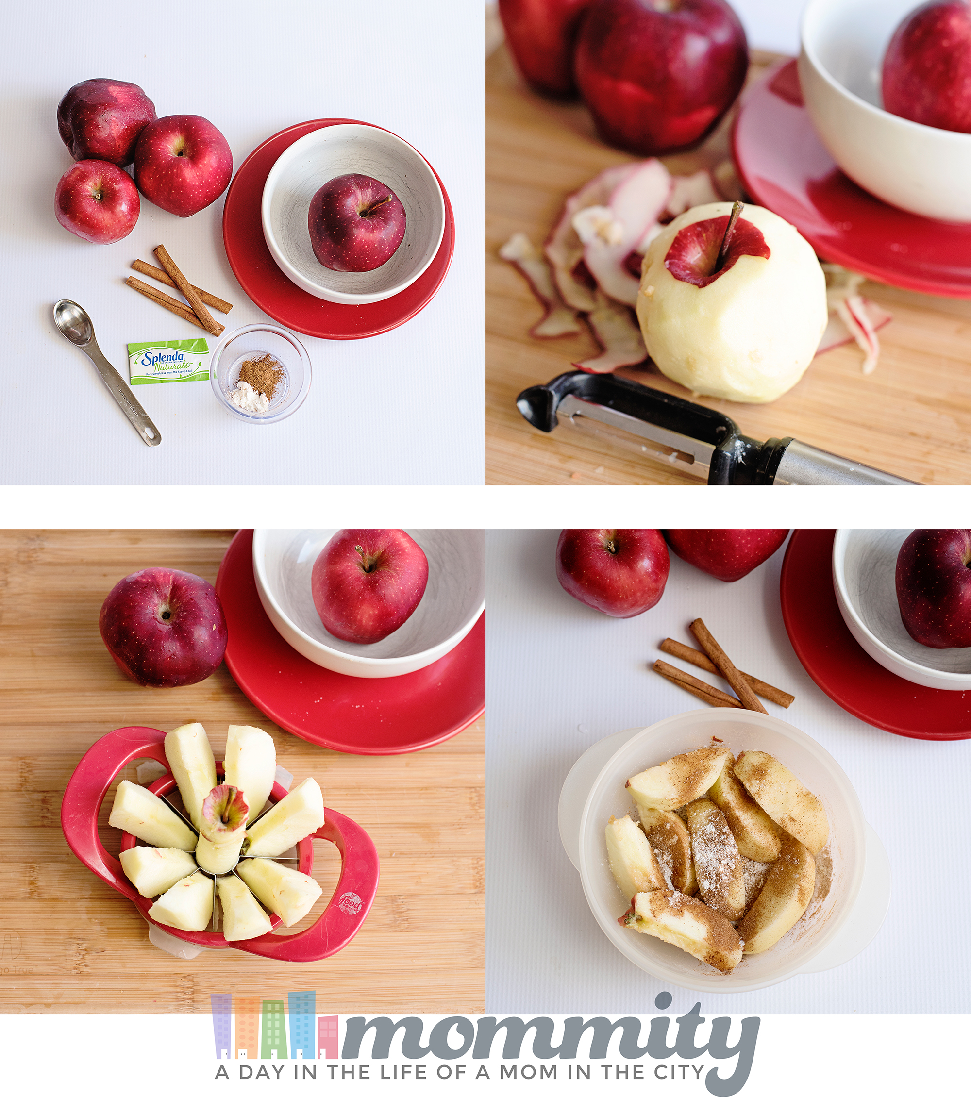 Healthy & Easy Baked Apple Microwave 0 WW Freestyle Points! Mommity