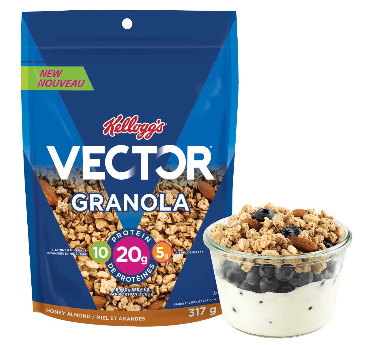 Kellogg's Vector Granola MomMomOnTheGo