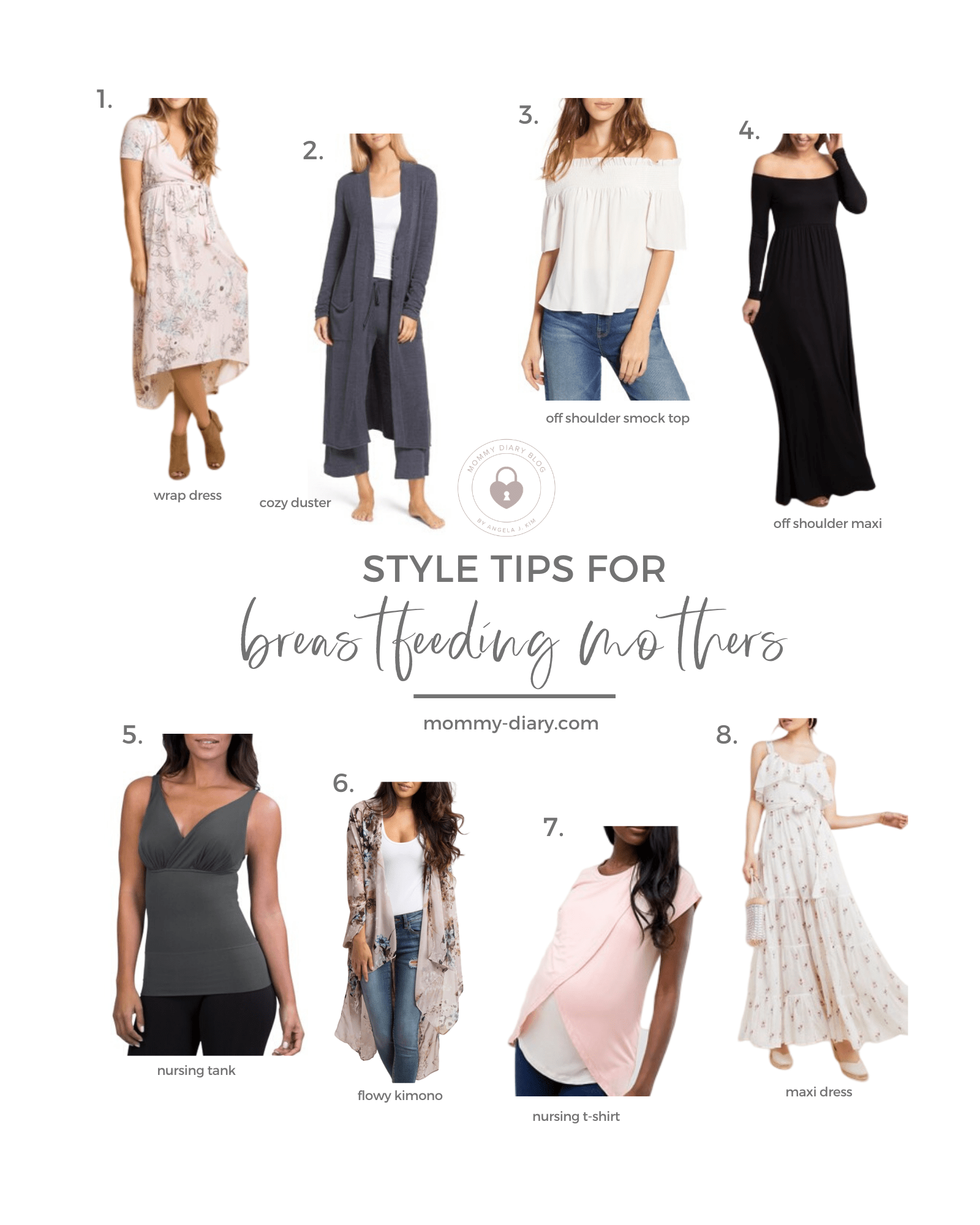 Style Tips For Breastfeeding Mothers Mommy Diary