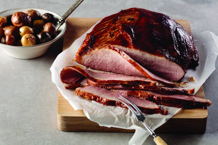 2 Easy FruitInfused Glazed Ham Recipes Mommy Evolution