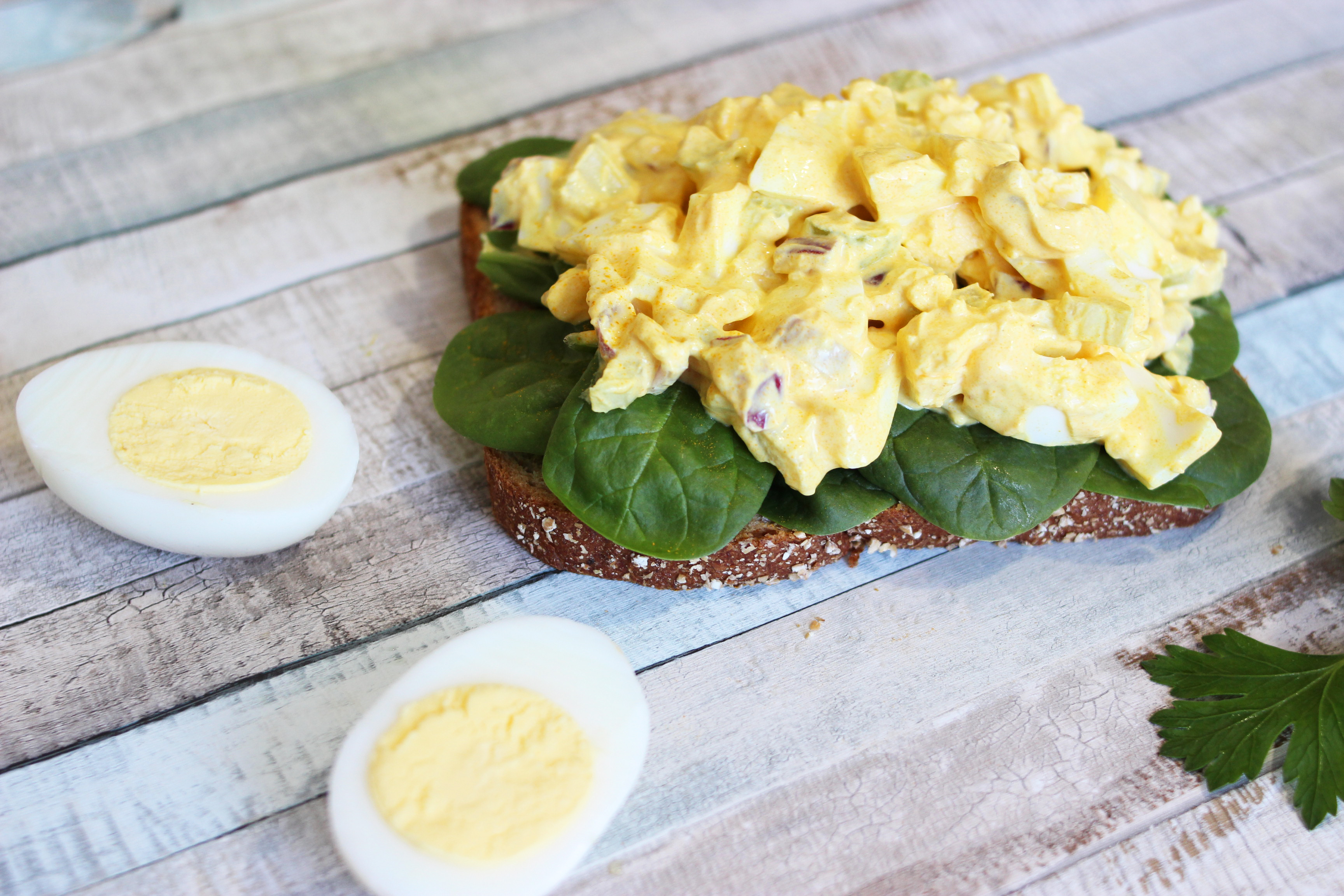 5 Minute Turmeric Egg Salad Mommy Gone Healthy A Lifestyle Blog by