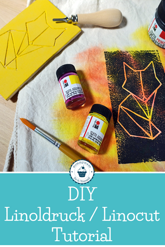 Linocut Tutorial mommymade