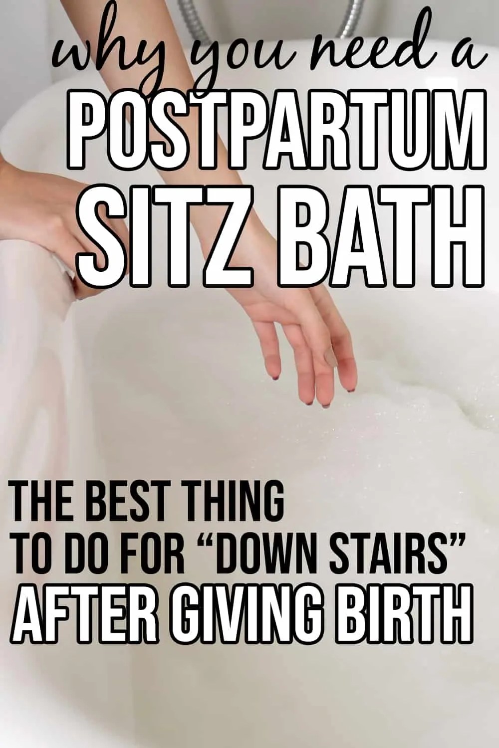 Postpartum Sitz Baths 6 Reasons Why You Should (plus 7 tips for how to