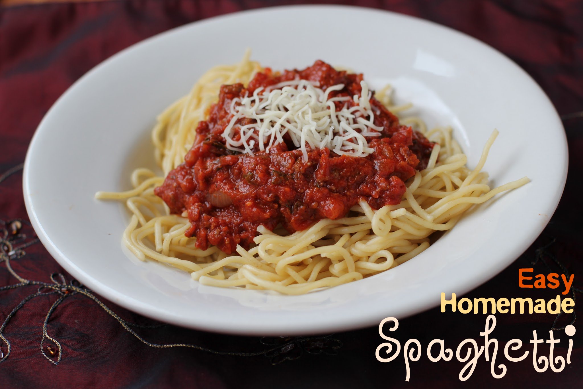 Easy Homemade Spaghetti Sauce Great for the Freezer