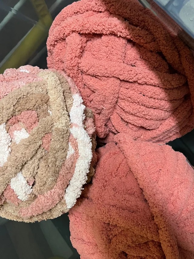 Desert sand chunky blanket Mommy's "Board" Silly