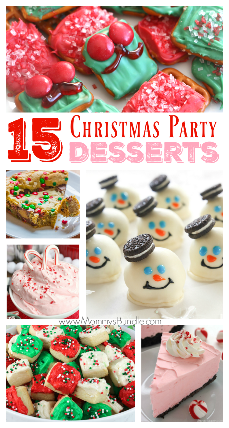 15 Delicious Christmas Party Dessert Ideas Mommy's Bundle
