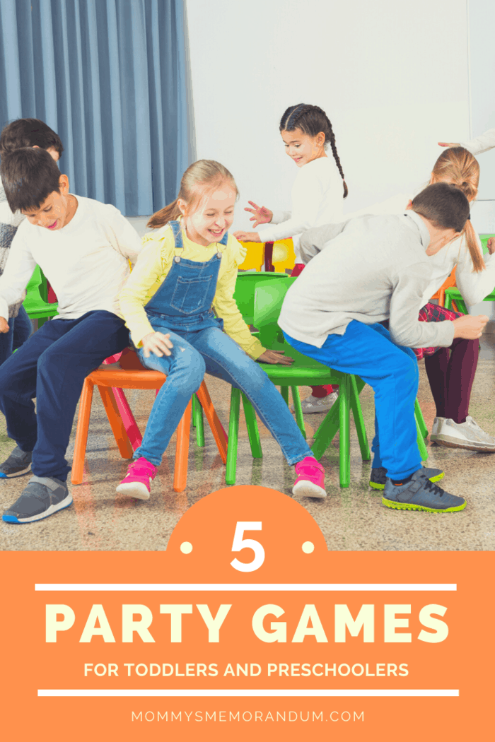 5 Party Games for Toddlers and Preschoolers • Mom's Memo