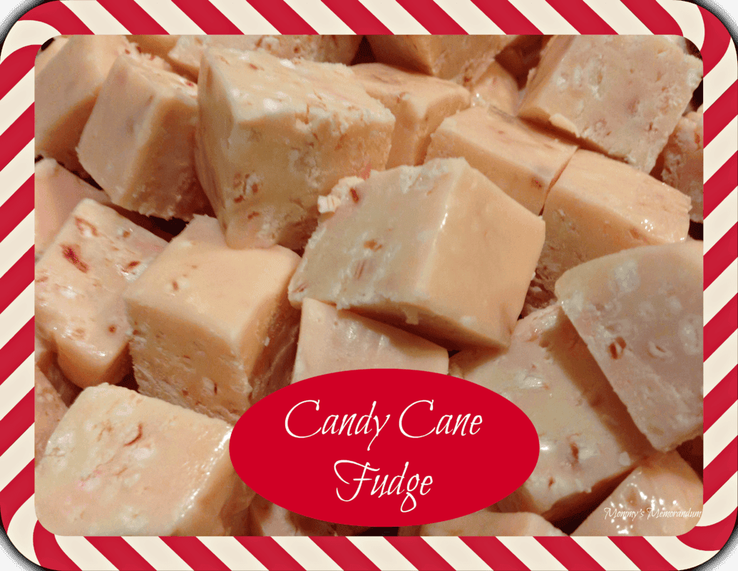Candy Cane Fudge Recipe • Mommy's Memorandum