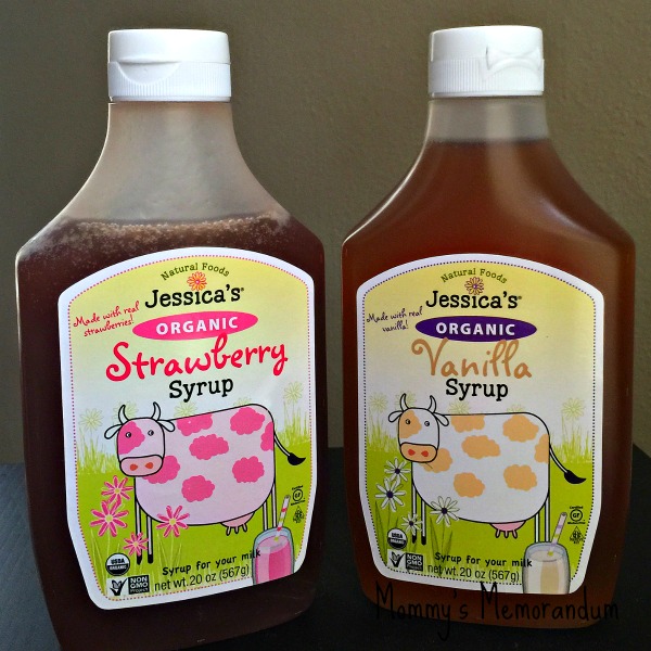 Jessica's Organic Flavored Syrups • Mommy's Memorandum