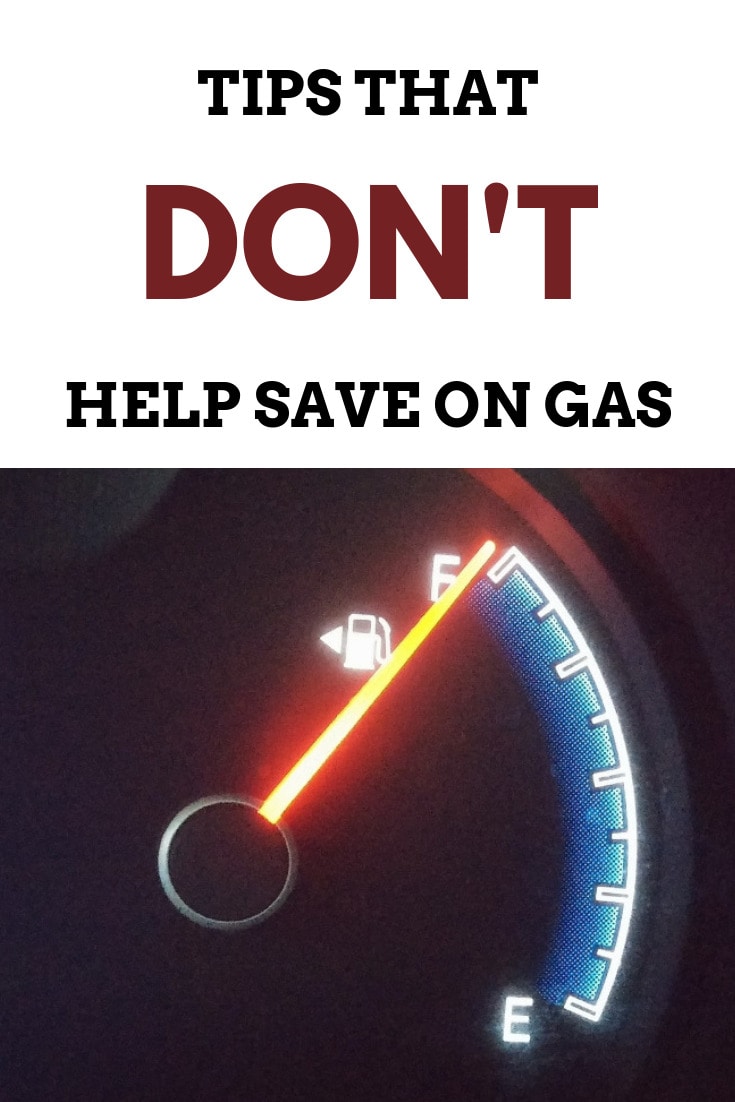 Looking for ways to save on gas? Don't try these tips! Mommy Snippets