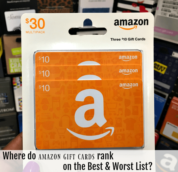 See Where Amazon Gift Cards Rank on the 2017 Best & Worst List