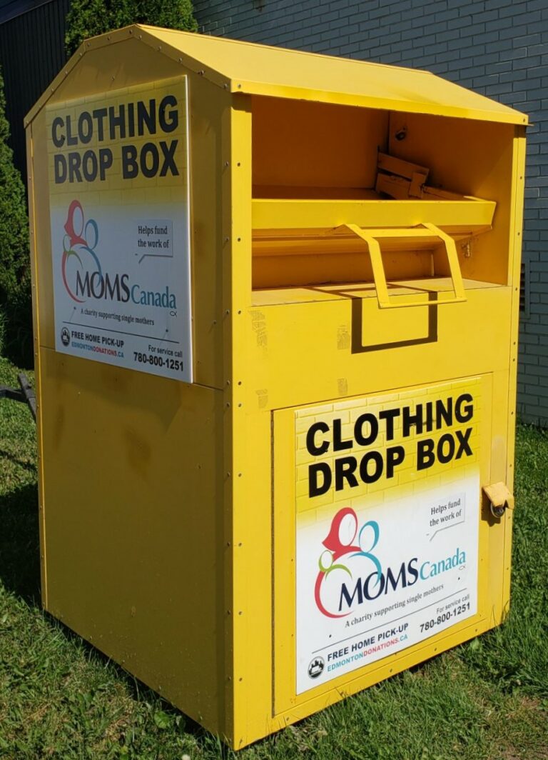 Clothing Bins Moms Canada