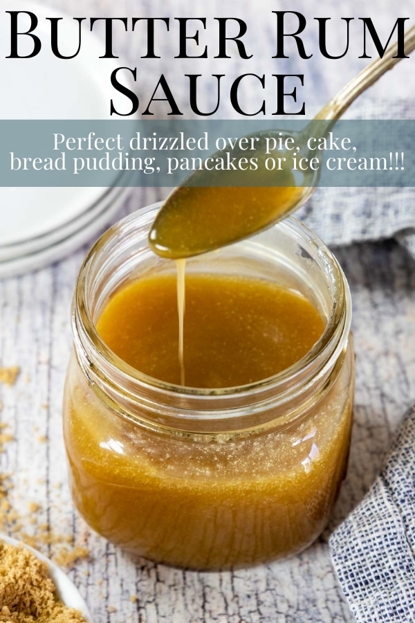 Butter Rum Sauce Perfect for Topping Desserts Mom's Dinner