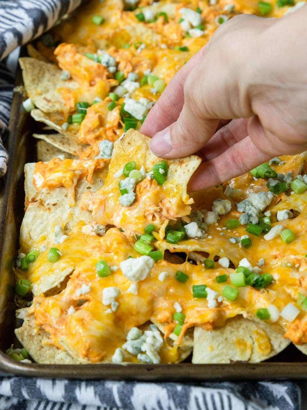 Buffalo Chicken Nacho Recipe Mom's Dinner