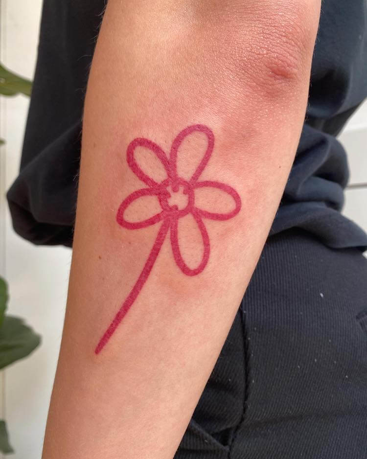 20 Red Ink Tattoo Ideas for Women Mom's Got the Stuff