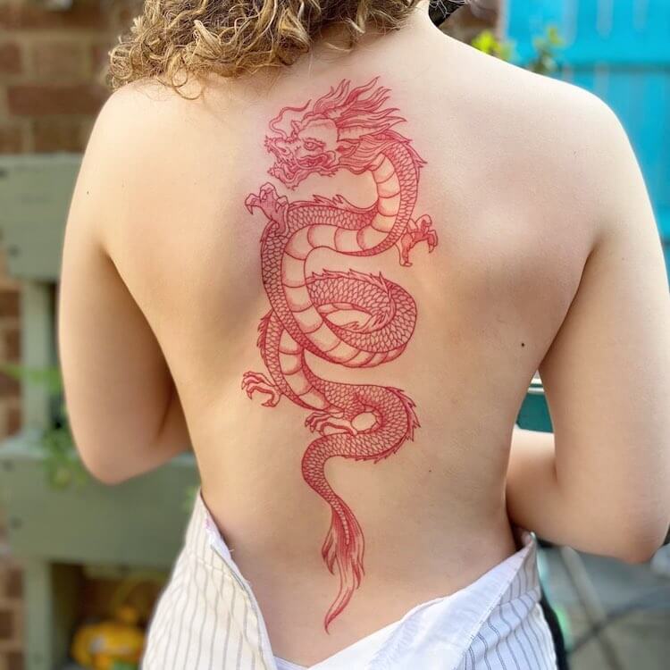 20 Red Ink Tattoo Ideas for Women Mom's Got the Stuff
