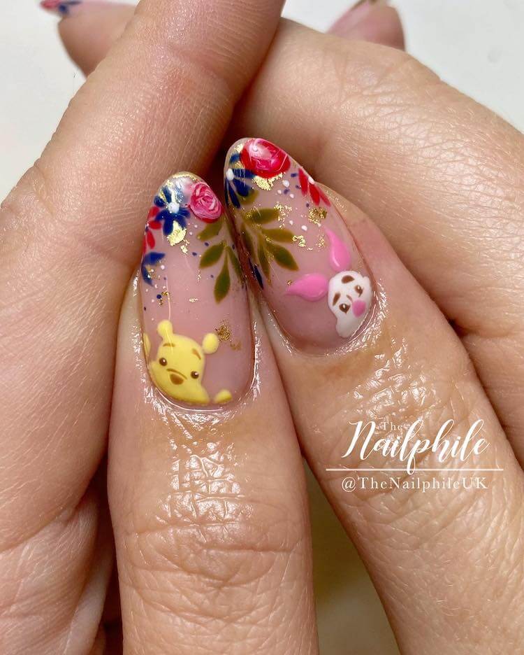 21 Cute Disney Nail Design Ideas Animal Zone