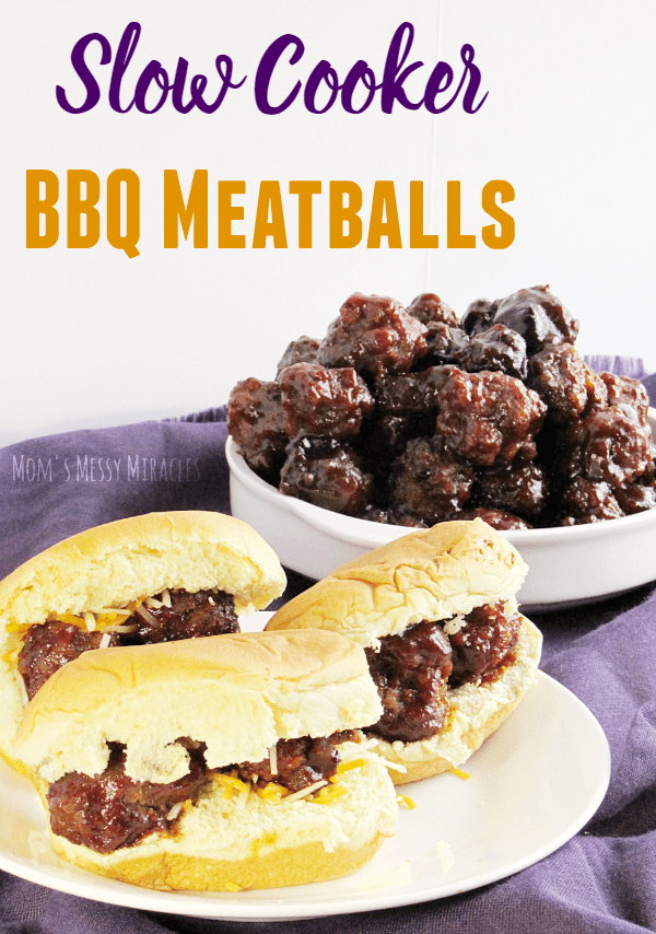 Tailgate At Your Place with Slow Cooker BBQ Meatballs The Shirley Journey