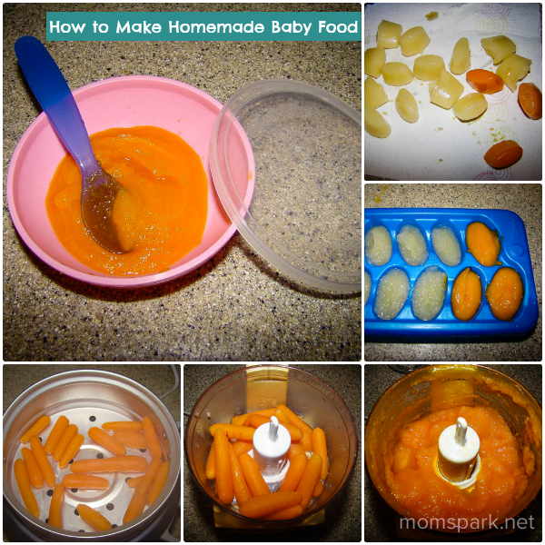 How to Make Homemade Baby Food the Easy Way Mom Spark Mom Blogger