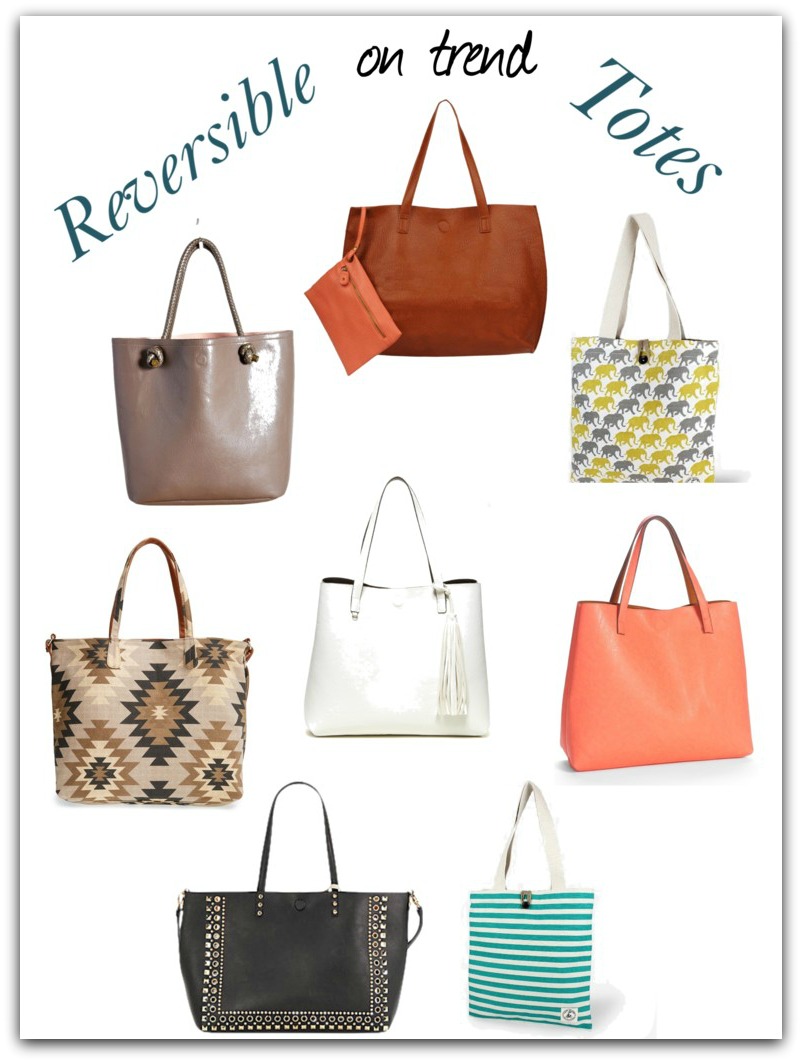 On Trend Reversible Totes — Even More Stylish Totes!
